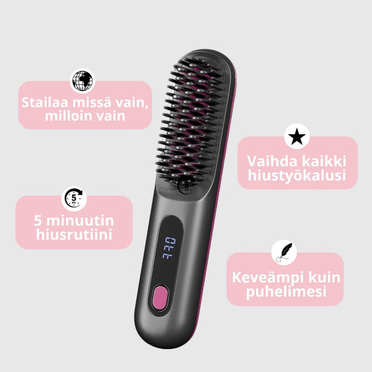 Stella – Kannettava Muotoiluharja