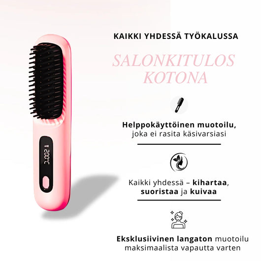 Stella – Kannettava Muotoiluharja